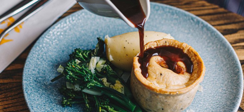 Hearty pie